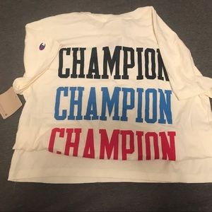 CHAMPION: Women’s Triple Champ Logo Back T-Shirt